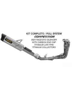 Arrow 71248CKZ kit completo Competition Full Titanium Honda CBR1000RR-R dal 2025.