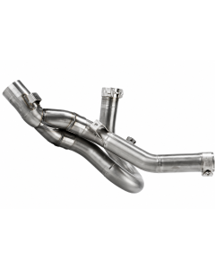 Arrow 71827MI raccordo in titanio non catalizzato Racing per Ducati Monster 890 V2 dal 2026.