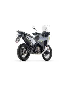 Arrow 71990AKN Terminale Race-Tech alluminio Dark con fondello carbonio per Husqvarna Norden 901 2024-2025.