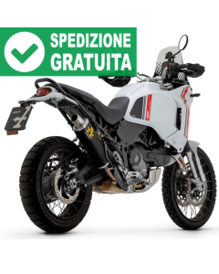 Arrow 72638AON terminale Indy Race alluminium Dark per Ducati DesertX.