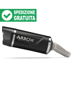 Arrow 72653AKN terminale Indy Race Evo in alluminio Dark fondello carby per BMW F 900 GS