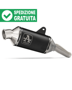 Arrow 72653AON terminale Indy Race Evo in alluminio Dark per BMW F 900 GS.