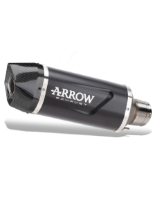 Arrow 72659AKN Indy Race Evo alluminium Dark CFMoto 450MT.