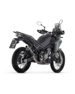 Arrow 72659AON Indy Race Evo alluminium Dark fondello inox CFMoto 450MT.