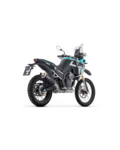 Arrow 72667AON terminale Indy Race EVO alluminio Dark con fondello inox per Kove 800X Pro / Rally 2025.