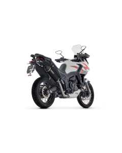 Arrow 72670AKN terminale Indy Race alluminio Dark fondello carbonio per Zontes ZT703-F dal 2025.