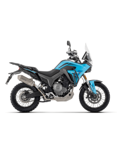 Arrow 72681PO terminale Indy Race EVO in titanio omologato per Morbidelli T502X dal 2026.