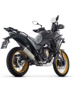 Arrow 72693PK terminale Indy Race EVO titanio fondello carbonio omologato per Voge Valico 800DSX Rally dal 2025.