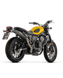 Arrow 74519RB terminale omologato Rebel con fondello in carbonio per Honda CL500 dal 2025.