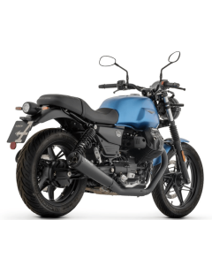 Arrow 74525RBN Rebel Terminali di Scarico Slip-On per Moto Guzzi V7 dal 2025.