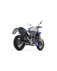 Arrow 77502AKN Terminale Indy Race EVO Dark alluminio con fondello carby per BMW F 900 R / F 900 XR dal 2025.