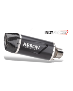 Arrow 77507AKN terminale Indy Race EVO alluminio "Dark" per Kawasaki Z 1100 dal 2025.