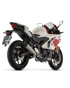 Arrow 77516PRI terminale omologato Nichrom Pro-Race per Yamaha YZF R3 dal 2025.