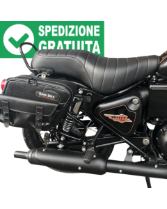 Bags & Bike borse laterali Perfect per Royal Enfield Bullet 350.
