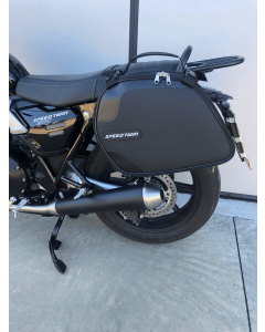  Bags & Bike Borse laterali modello Scrambler con logo Speed Twin 900 dal 2025.
