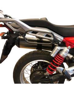 Bags & Bike TL V85-TT-05 coppia telai laterali per Moto Guzzi V85 TT dal 2025.