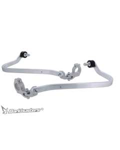 Barkbusters BHG-159-NP kit fissaggio a due punti silver per paramani su Ducati DesertX dal 2026.