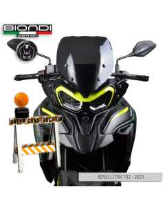 Biondi 8010481 cuolino Touring fumè chiaro per Benelli TRK 702/X.
