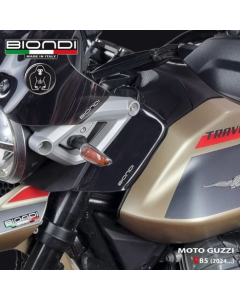 Biondi 8010522 deflettori aria fumè scuro per Moto Guzzi V85 TT dal 2024