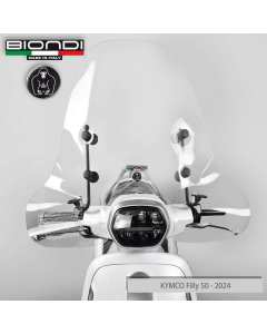 Biondi 8061136 parabrezza Club per Kymco Filly 50 dal 2024.