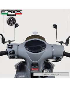 Biondi 8500464 T Kit attacchi per schermi parabrezza per SYM BWT 125.