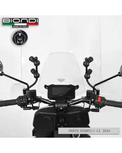 Biondi 8500465 attacchi per parabrezza Fantic Issimo City F1 e F3.