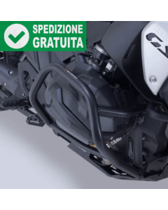 Barre protettive in acciaio tedesco  verniciato a polvere nero SW-Motech SBL.07.975.10000/B per la moto BMW R 1300 GS.