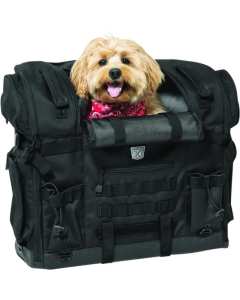 Kuryakyn KUR5723 borsa Pet Palace Titan 78L nera per sissybar e tour pack