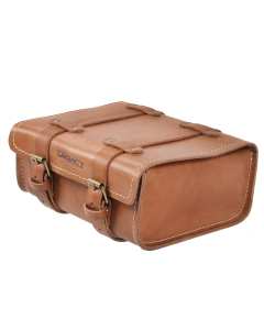 Hepco & Becker 6451975 00 08 R  borsa moto Legacy in pelle marrone.