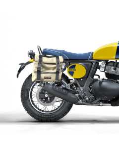 Borse Bags & Bike Sahara Canvas grigie per Bear 650.