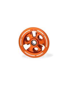 CNC Racing SP400BS piattello spingidisco KTM LC8 Bicolor nero e silver per KTM 1390 Super Duke R.