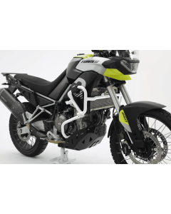 Crosspro 2CP19700870006 barre paramotore in alluminio bianco per Aprilia Tuareg 660.