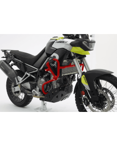 Crosspro 2CP19700870006 barre paramotore in alluminio bianco per Aprilia Tuareg 660.