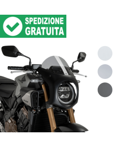 Puig 21962 cupolino carenato carbon look per la moto Honda CB650R dal 2024.