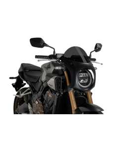 Puig 21961 cupolino carenato nero opaco per Honda CB650R dal 2024.