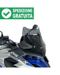 Voge Valico 525 DSX cuoplino WRS Enduro fumè scuro VO003FS in PMMA omologato DOT 626 da 3 mm.