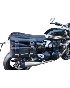 Borse laterali logo Speed Twin Bags & Bike modello camion.