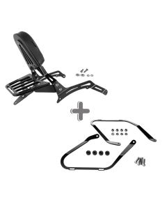De Pretto Moto K-0501 kit schienalino e salvaborse per Benda Chinchilla 500.