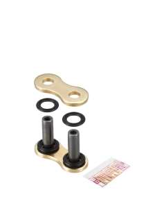 DID 4525516135979 Maglia di Giunzione ZVM-X2 525 Oro Giunto a Rivetto.