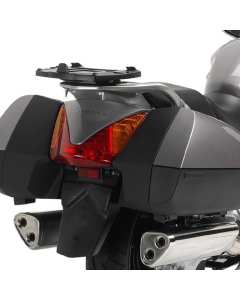 Givi E215 attacco posteriore specifico per bauletto, per moto HONDA Pan European ST 1300 (02 > 14) inclusa la piastra