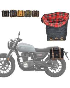 EX MOTO 1034 Kit Borsa 13-16L + Telaio Sinistro per Honda GB350S