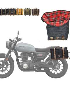 EX MOTO 1035 Kit Borsa 19-24L + Telaio Sinistro per HONDA GB 350 S.