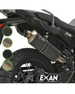 Exan X-Rally terminale per CFMoto 800MT-X dal 2025.