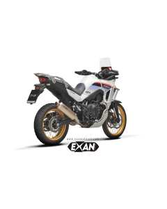 Exan XH20-00-ORT scarico terminale in titanio OV-rally per Honda XL750 Transalp.