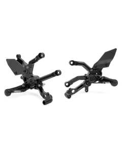 Gilles Tooling MUE2-B001-B Pedane Regolabili MUE2 per Ducati Streetfighter V4 / S.