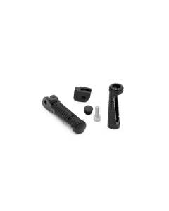 Gilles Tooling RGK-690-UF18-SET-B Pedane passeggero Racing nere Ducati Monster 890 dal 2026.