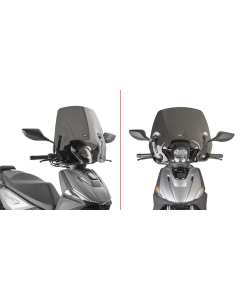 Givi 6131S cupolino fumè per Kymco Agility NX 125 dal 2026.