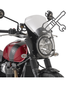 Givi A6407A attacchi per montare il cupolino 6407A per Triumph Speed Twin 900 23-24.