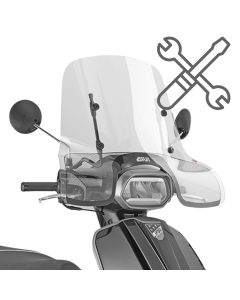 Givi A7073A attacchi per montare il parabrezza 7073A su Sym Fuge 125 dal 2025