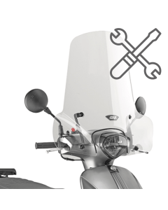 Givi A7078A attacchi parabrezza per Sym Fiddle 125 dal 2026